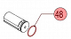 BT4 (48) Rear Bolt & Valve O-Ring 